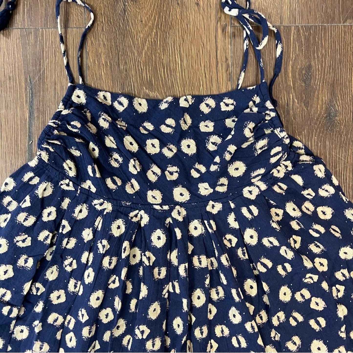 Free People Indigo Molly Tunic SZ SM