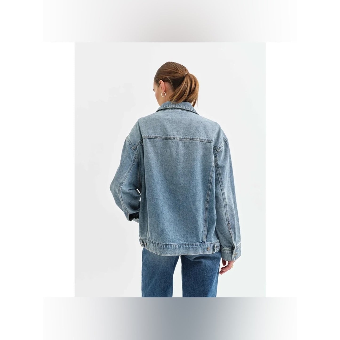 DAZE Daze Denim Beau Boyfriend Jacket - Later NWT SZ XS