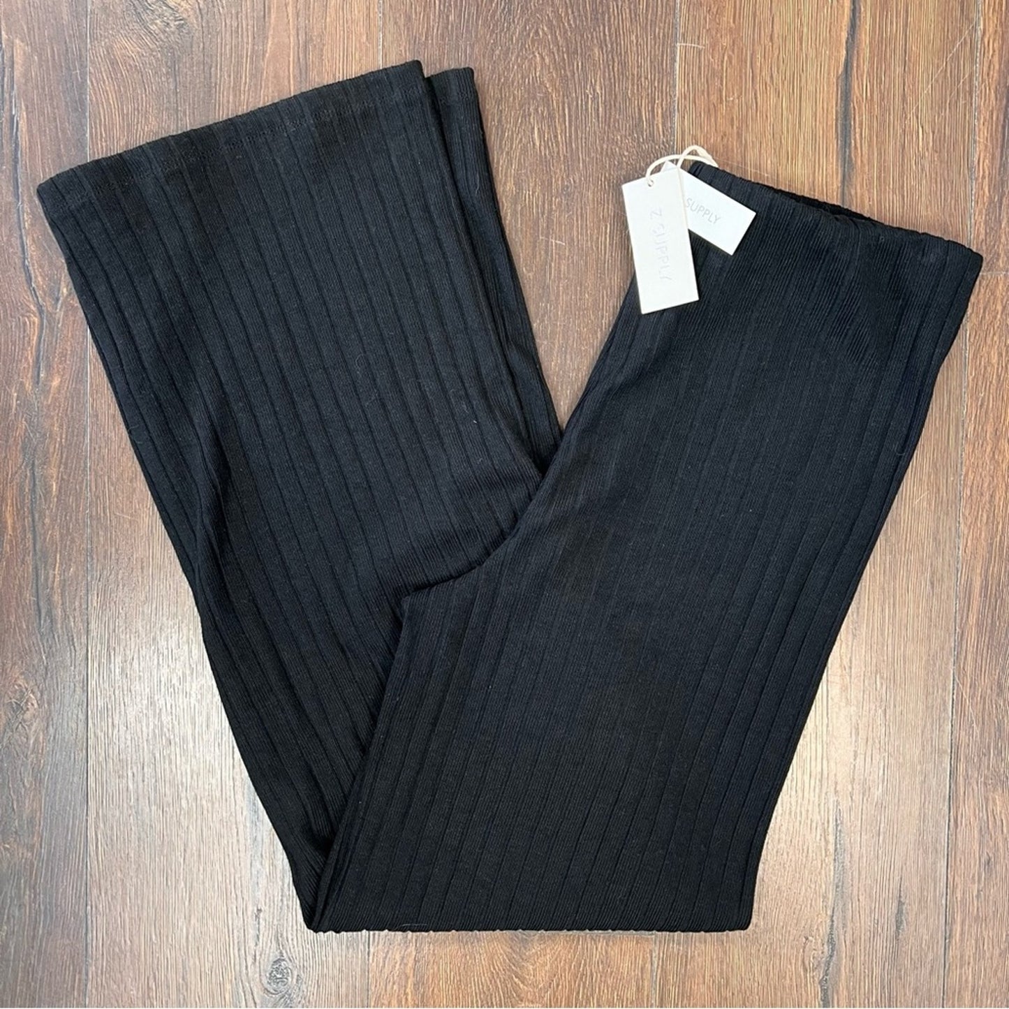 New Z Supply Ribbed‎ Wide Leg Pant SZ Med