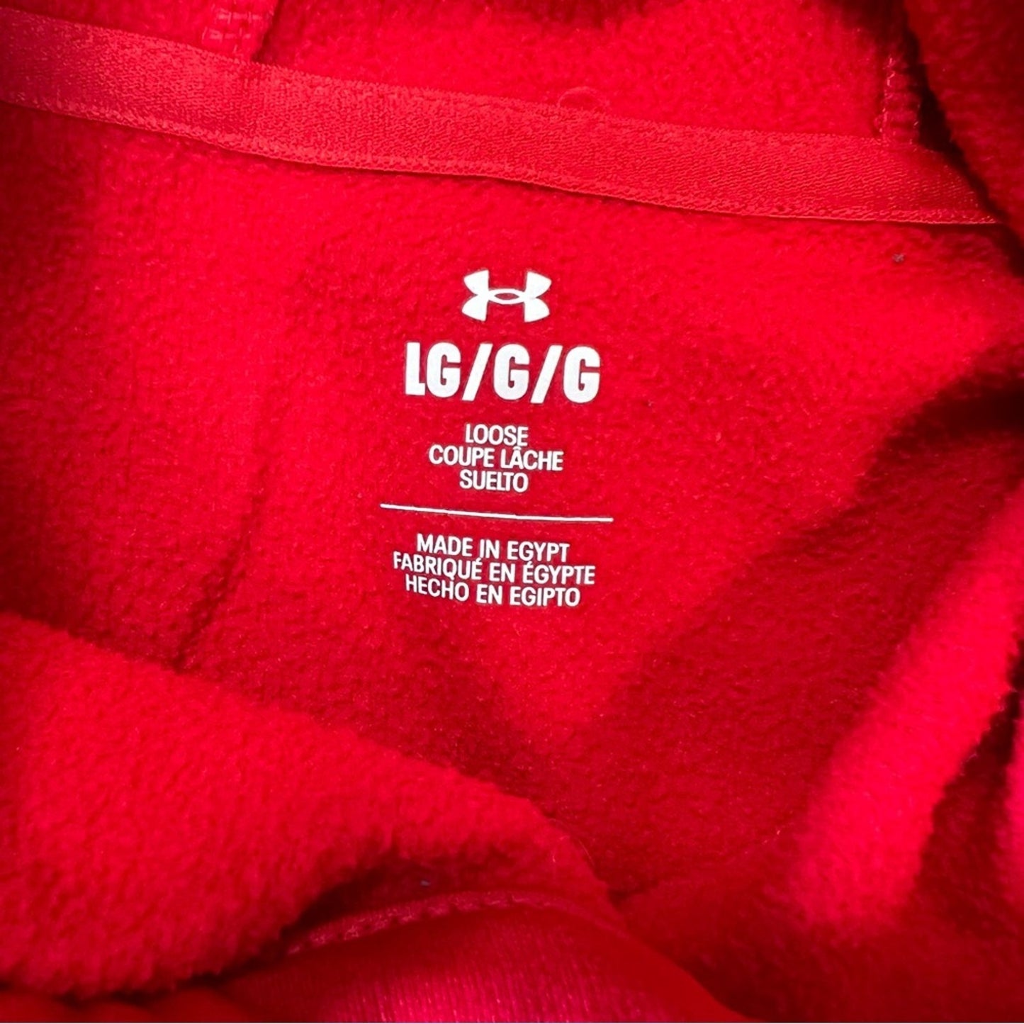 Men’s Under Armour loose fit hoodie SZ LG