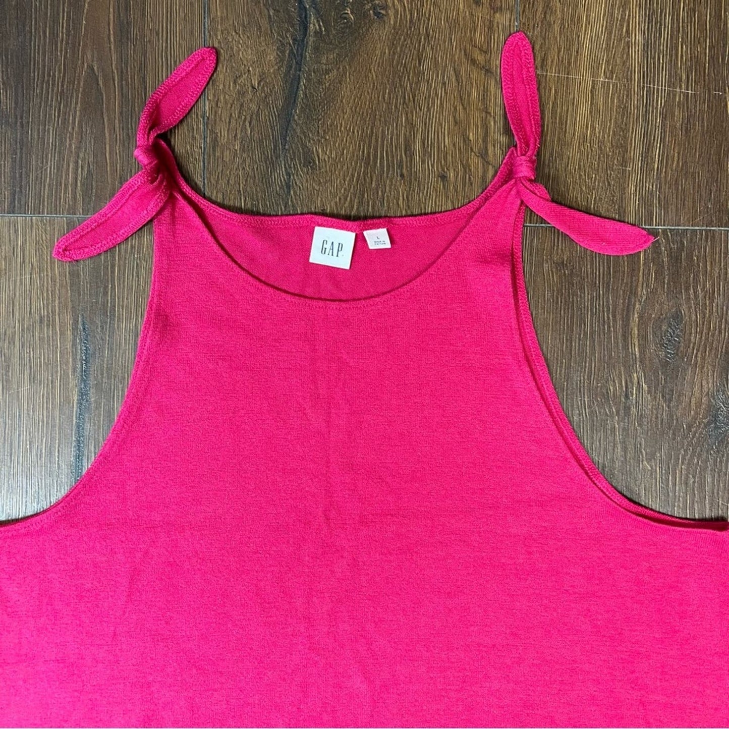 Gap knotted shoulder tank SZ LG