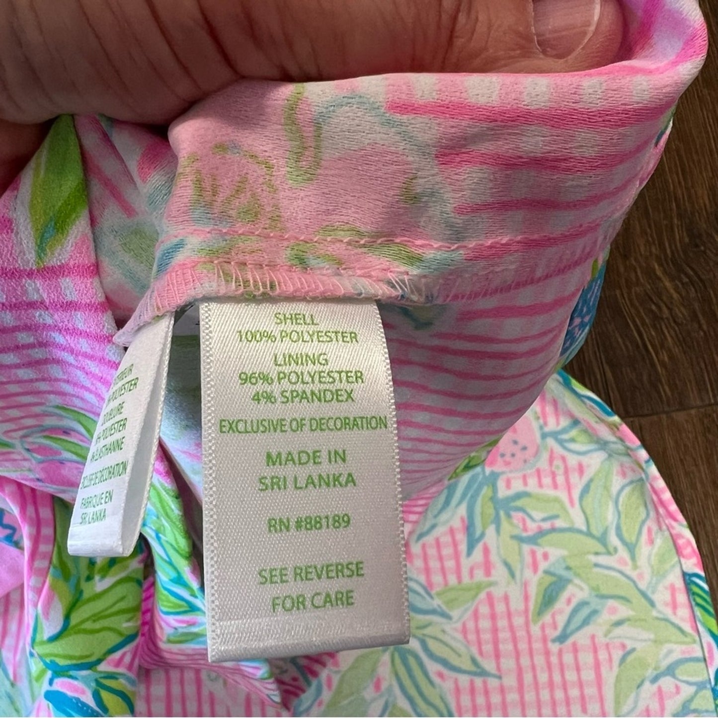 🆕 Lilly Pulitzer Pearl romper in don’t stop beleafing SZ 12