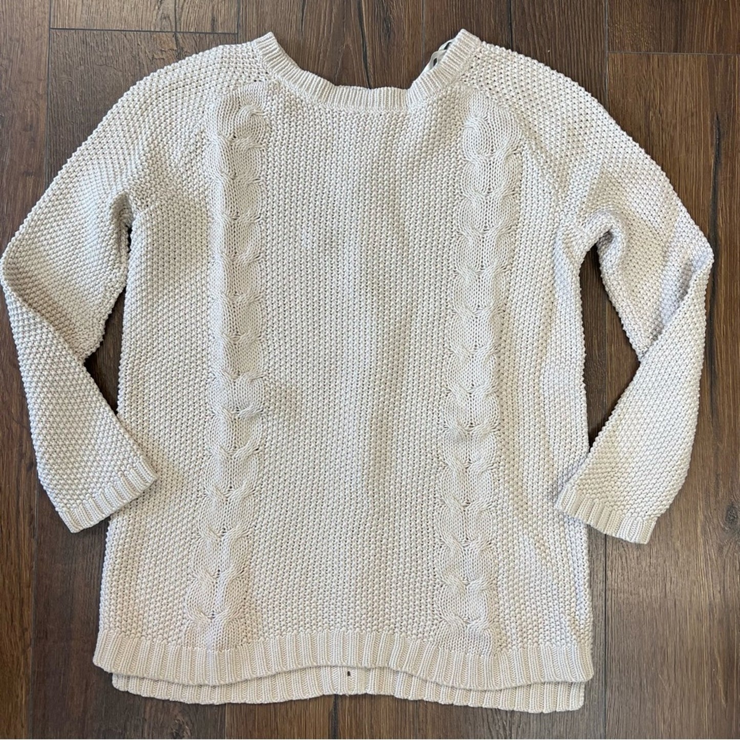 Cynthia Rowley button back sweater SZ XL