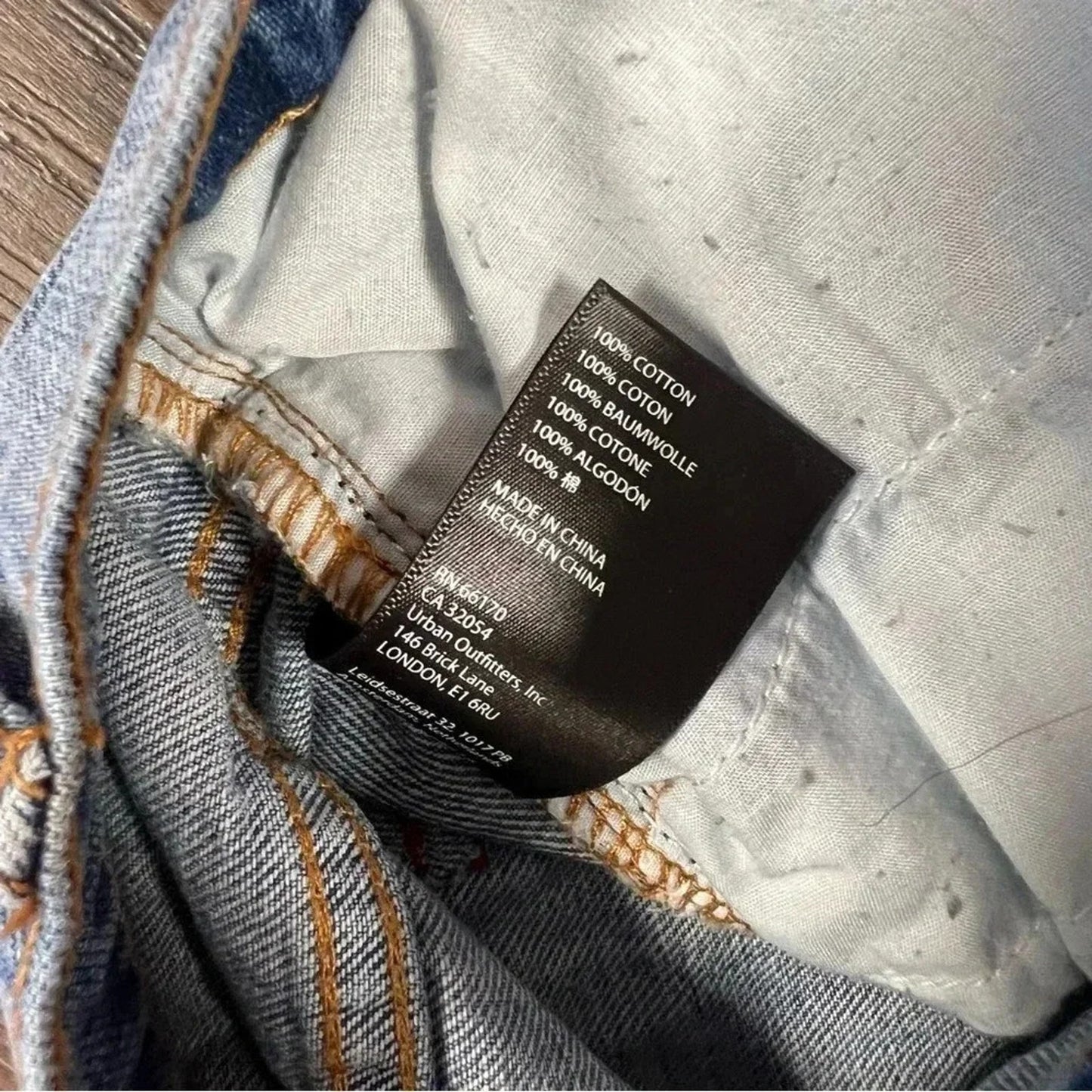 BDG by urban outfitters, distressed, cowboy Jean‎ SZ 25/0