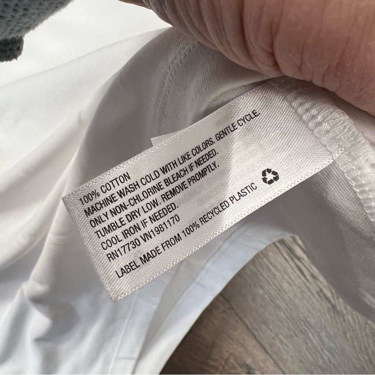 Prologue white midi shirt dress SZ XL