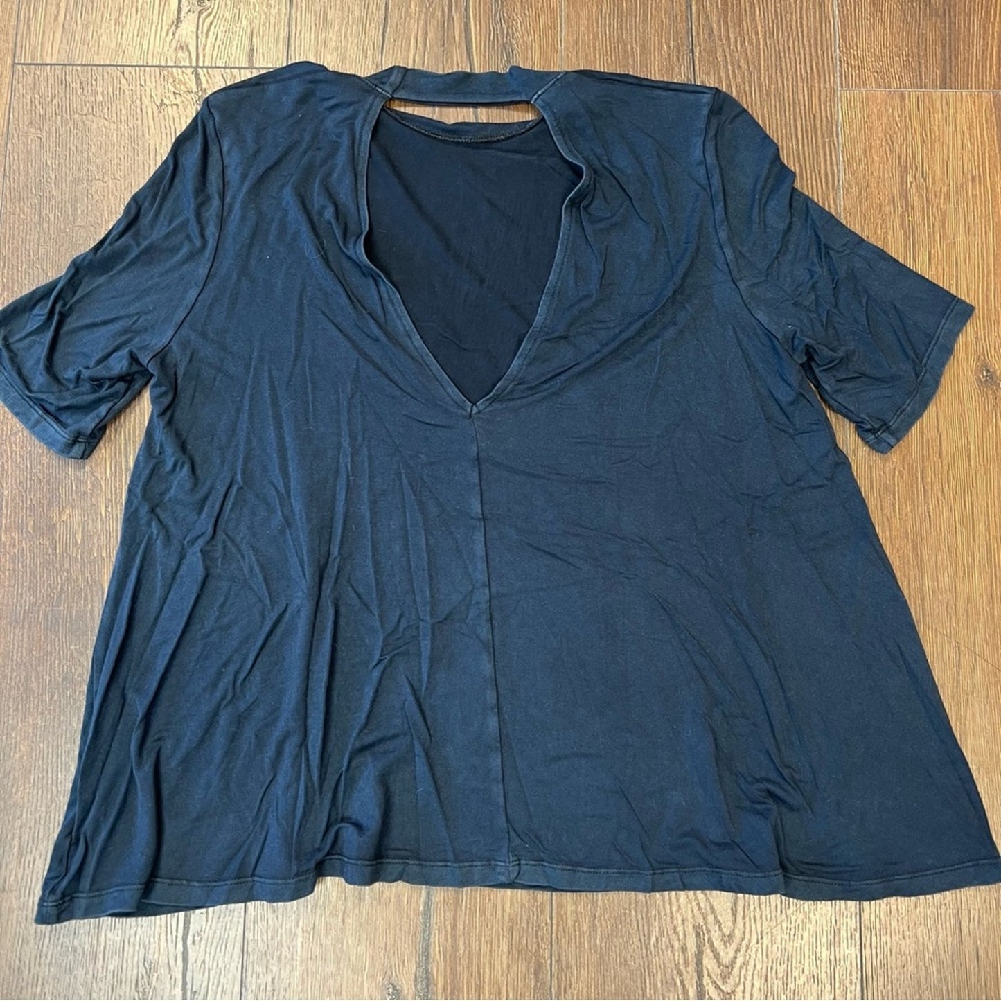 American Eagle soft and sexy high neck keyhole back top SZ MED
