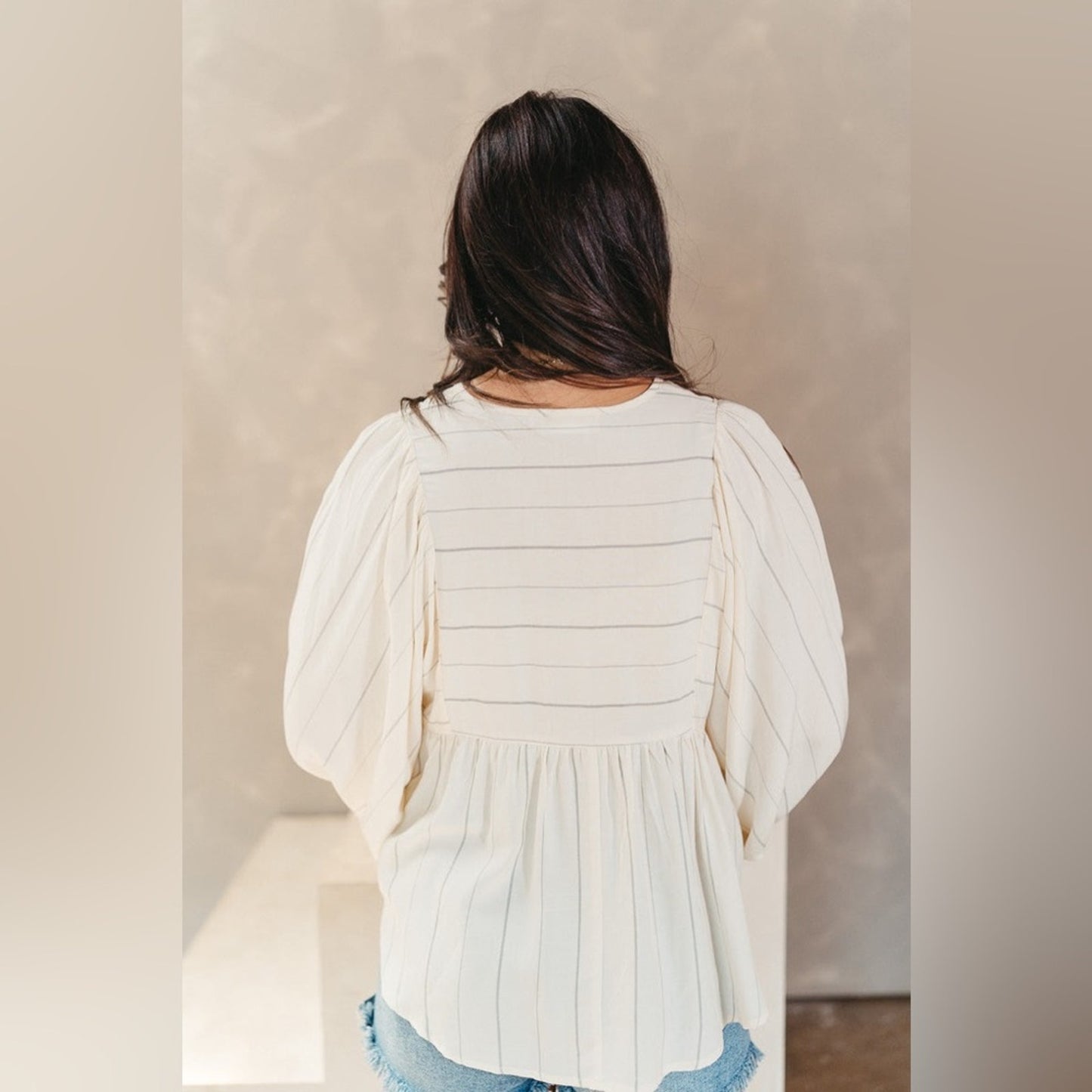 🆕 Promesa Inner Peace Top in Cream SZ SM