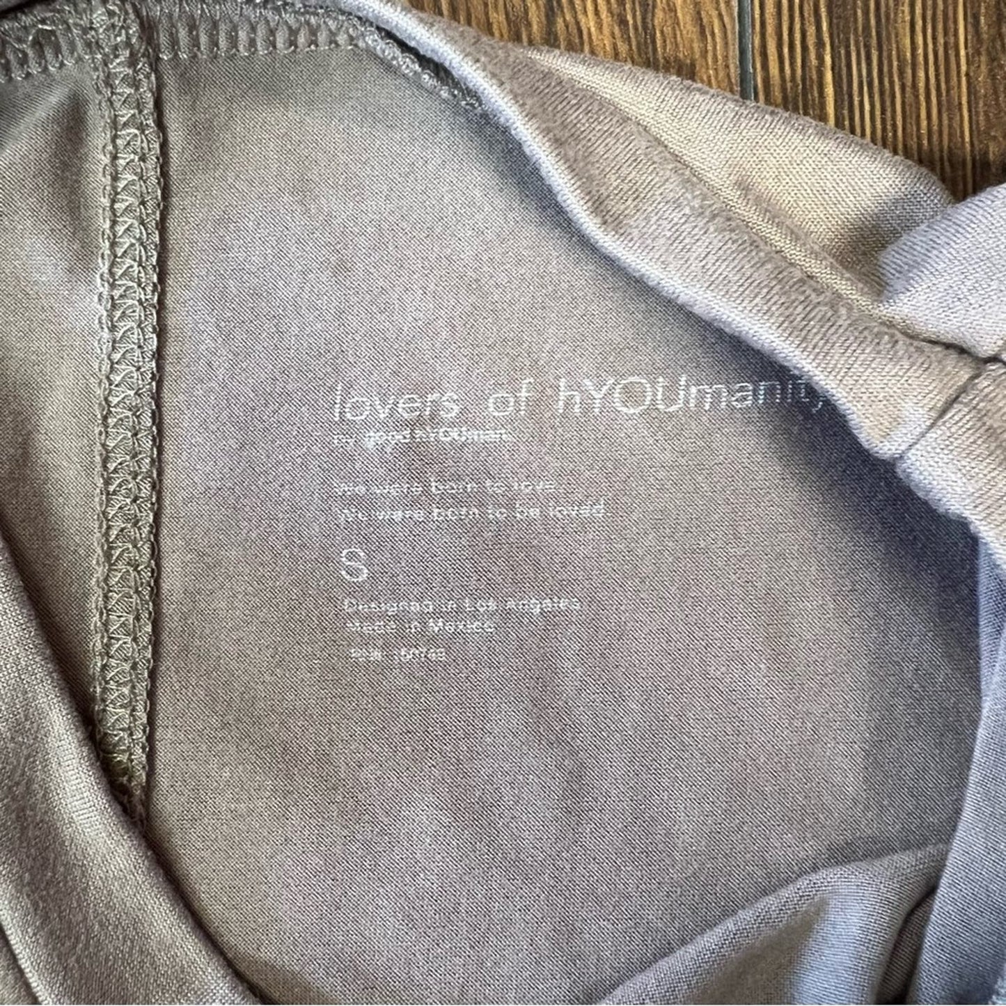 lovers of hYOUmanity “The Best Things In Life Make You Sweaty” Tank SZ SM