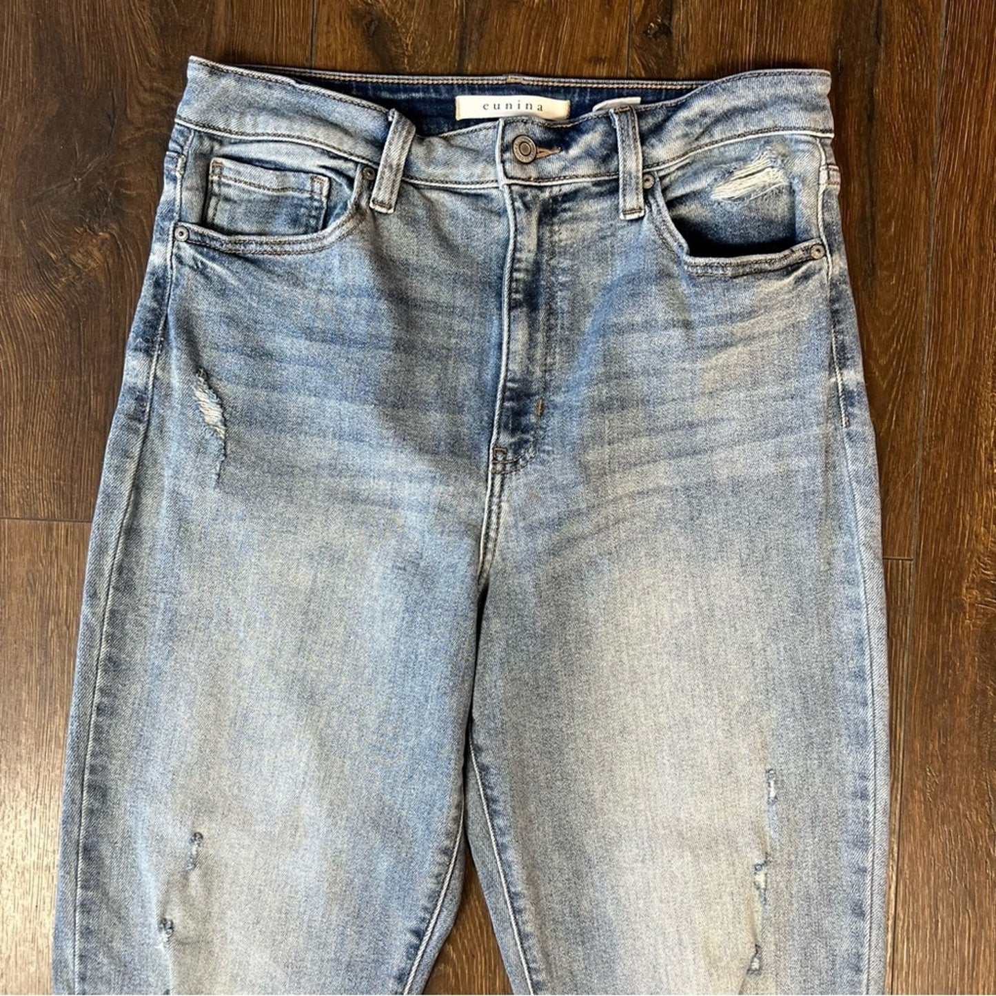 Eunina‎ ally high rise straight leg jeans SZ 13/12