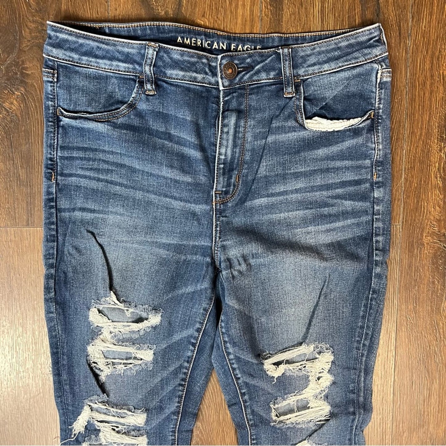 American Eagle high-rise jegging SZ 16 short