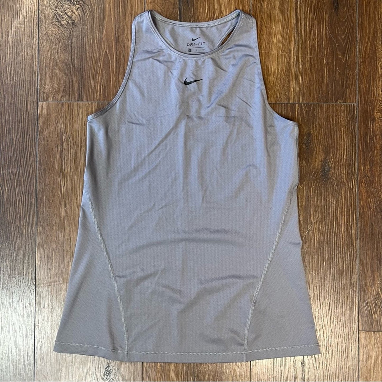 Nike Pro All Over Mesh Tank Gunsmoke/Black SZ SM