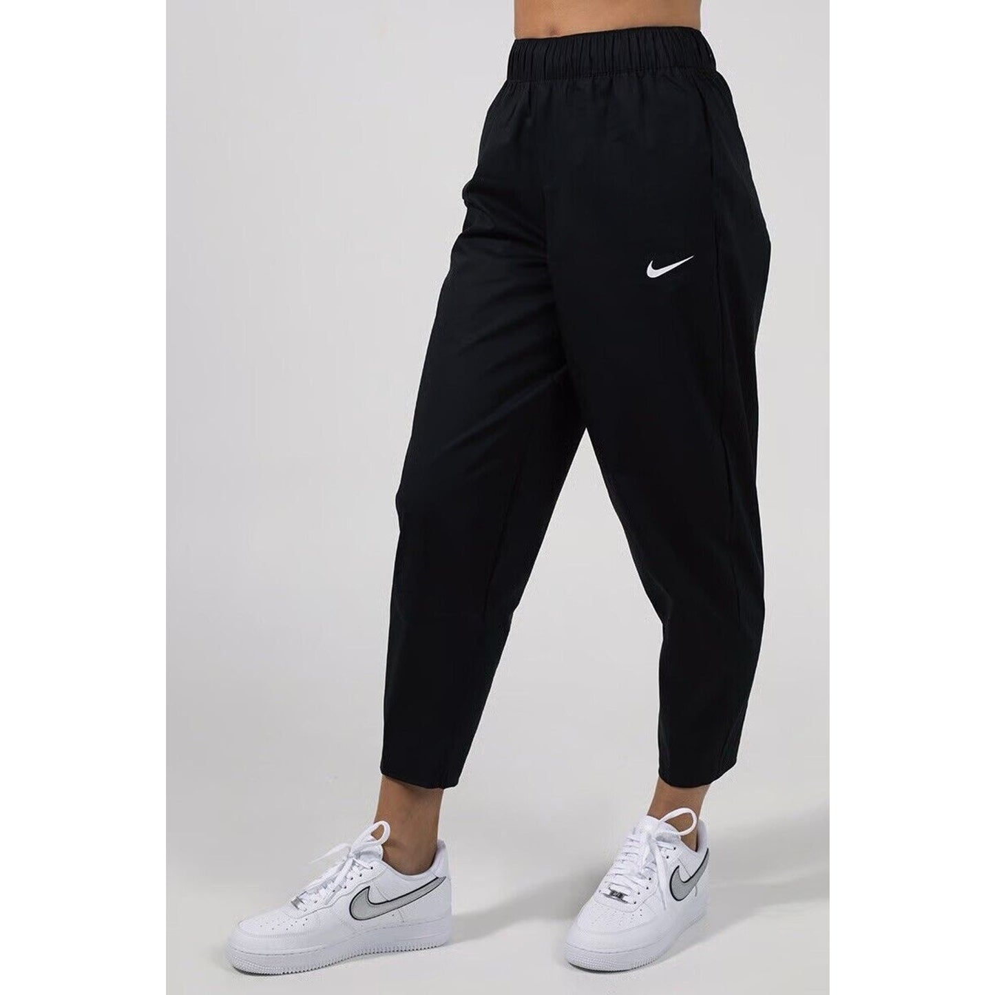 Nike Women's Sportswear Collection Essentials Black Fleece Curve Pants XL