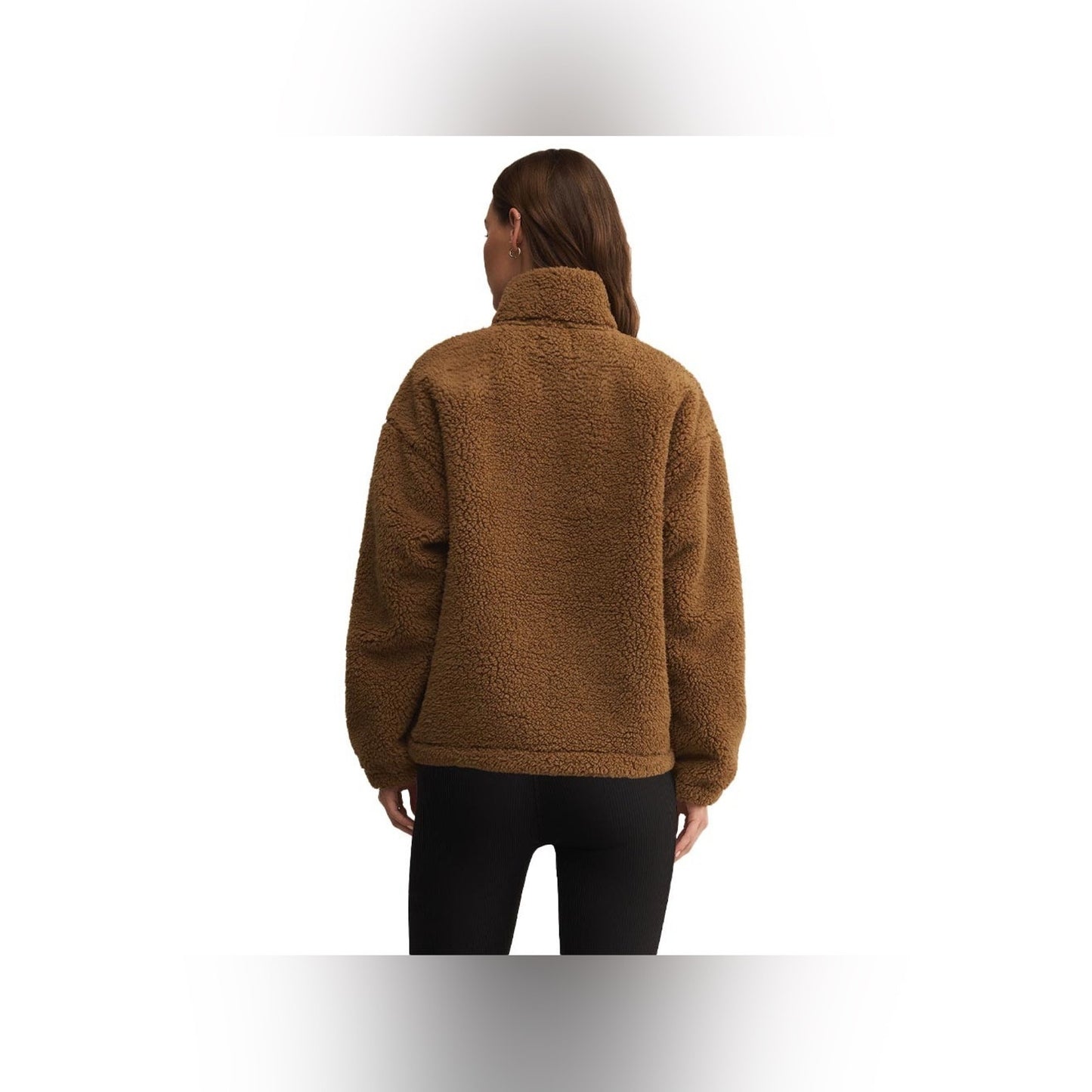 🆕 Z Supply Active Brooklyn Sherpa Pullover-Toasted Sesame