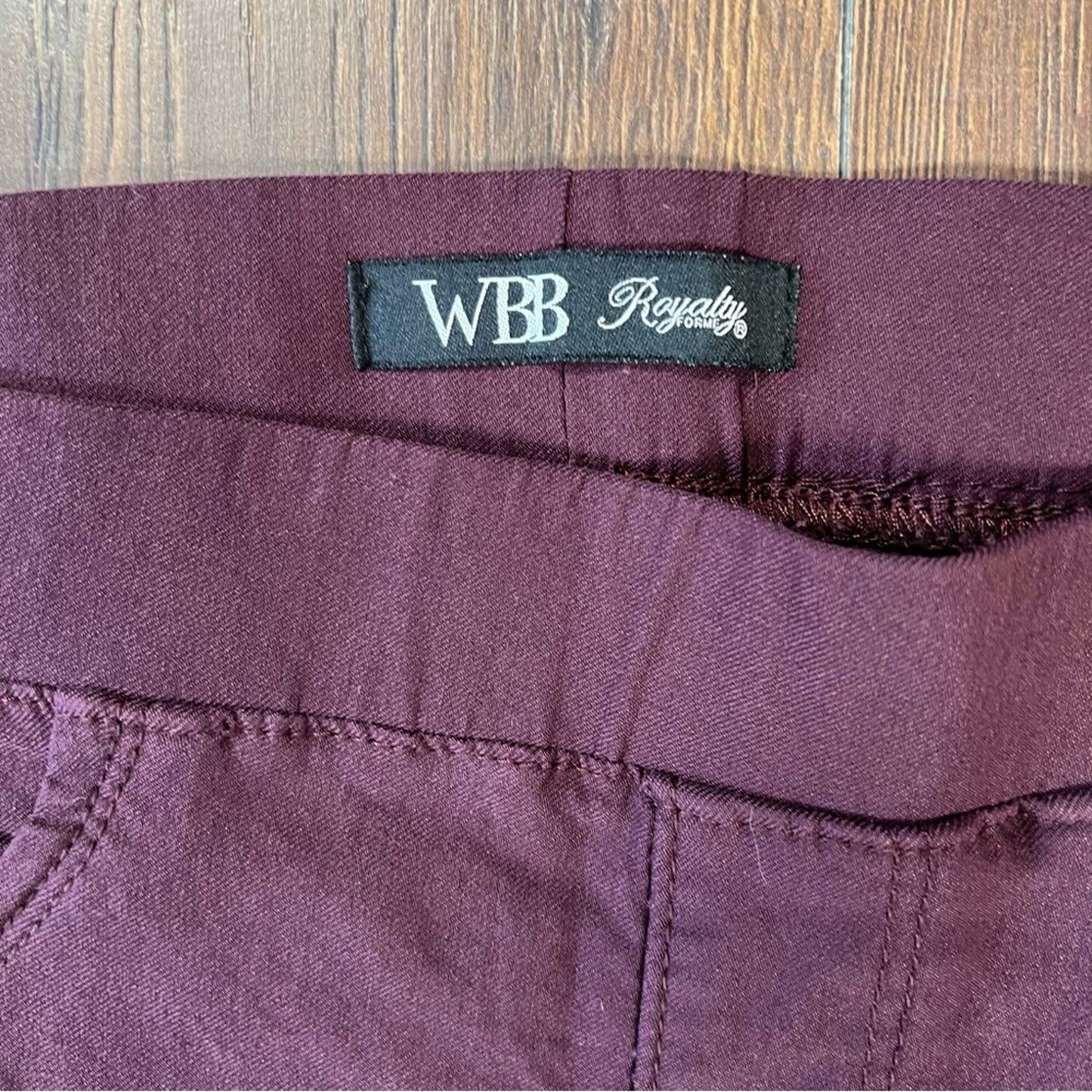 WBB Royalty Hyperstretch Jeggings SZ MED