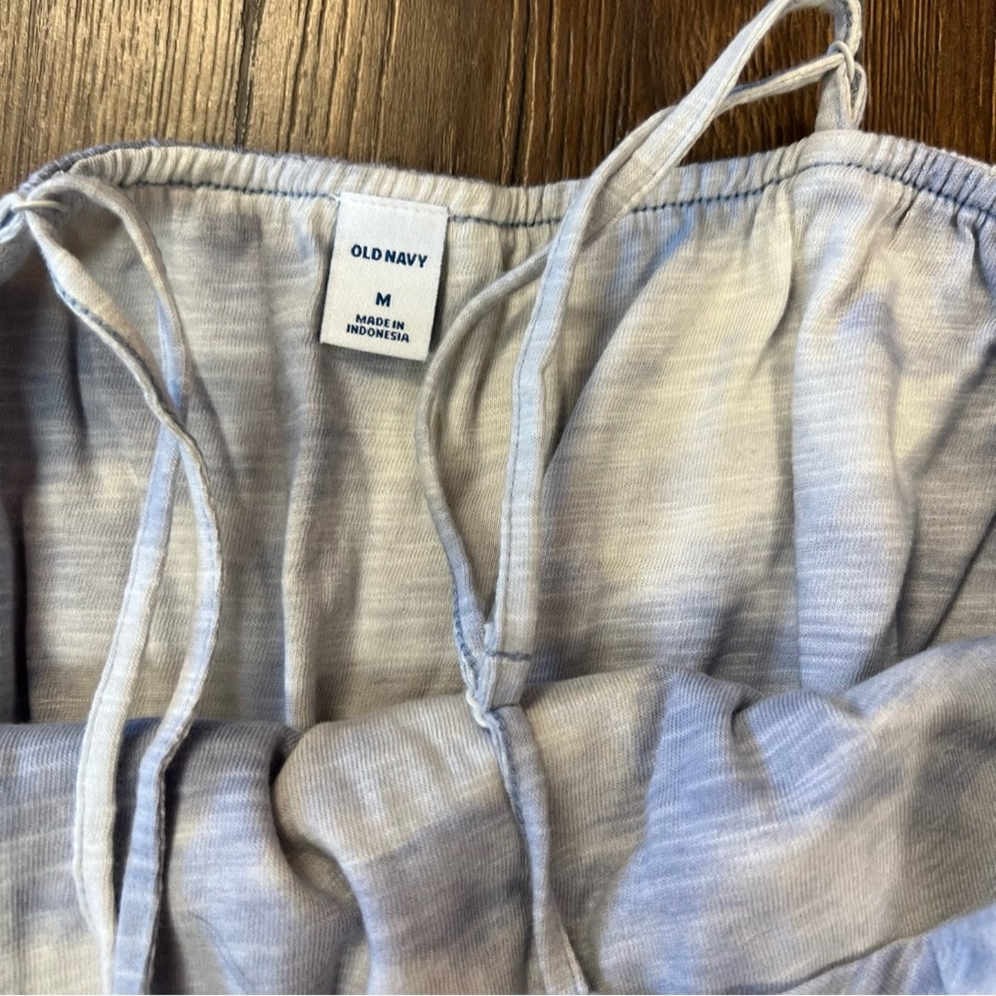 🆕 Old Navy, blue tie-dye midi dress SZ MED