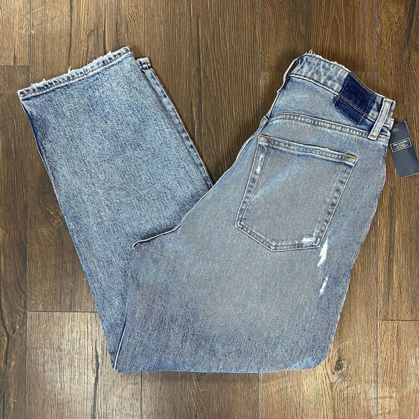 Abercrombie & Fitch High Rise Dad Jean Size 12S‎