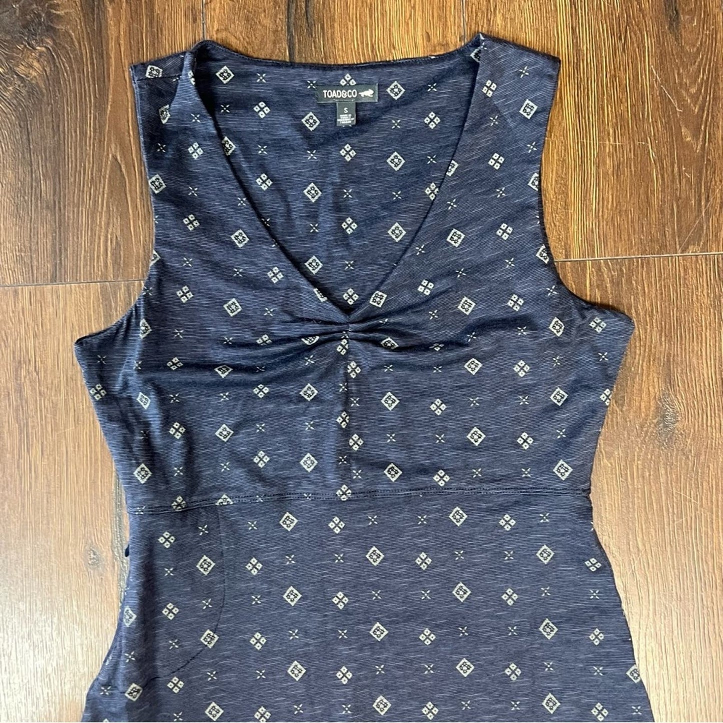 Toad&Co Rosemarie Sleeveless Dress SZ SM