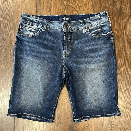Silver jeans Bermuda shorts SZ 31/10