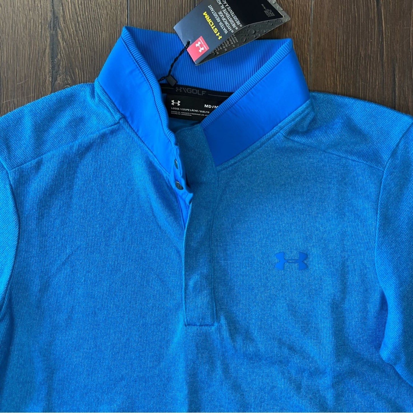 🆕 Men’s Under Armour pullover golf fleece SZ MED