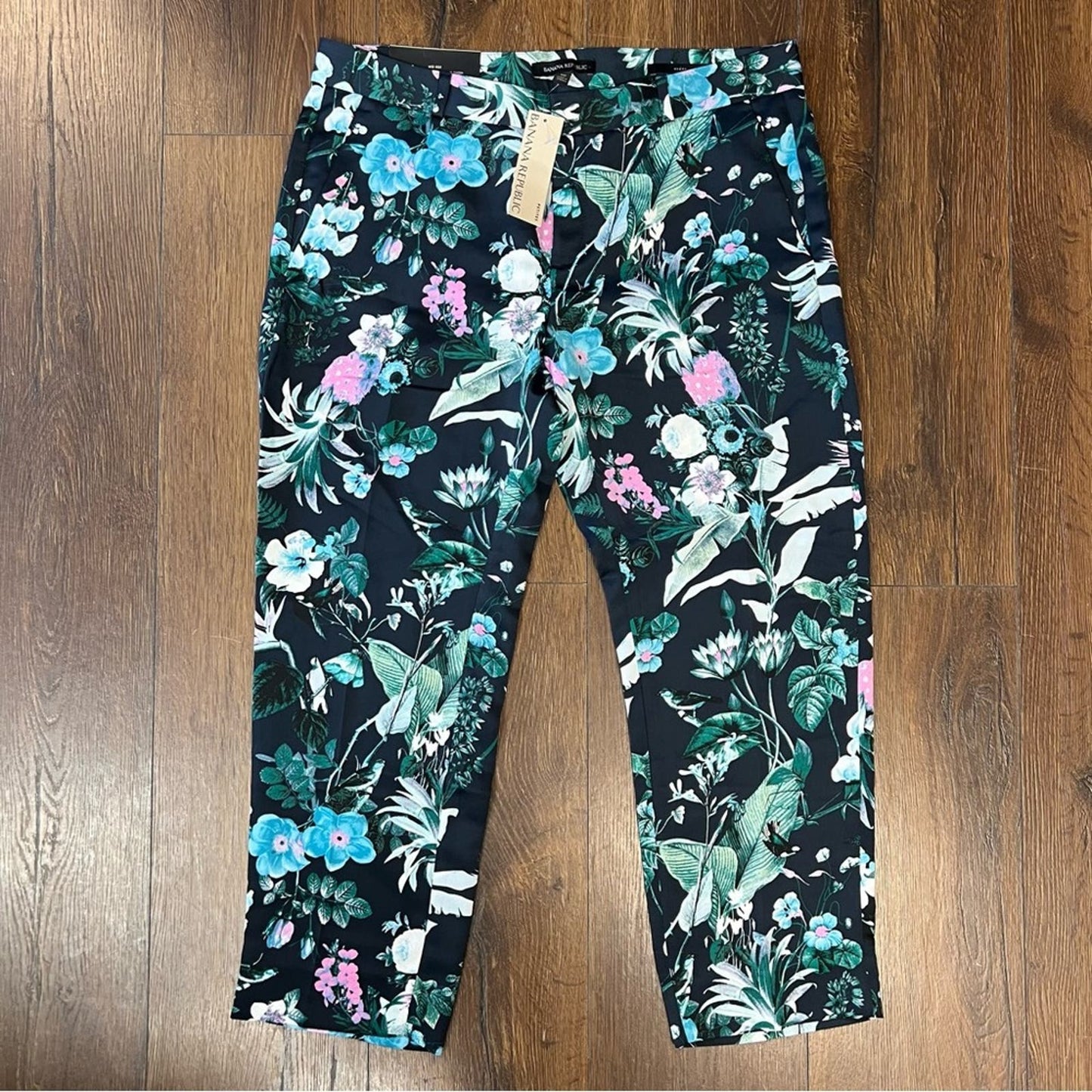 🆕 Banana Republic Avery Floral Straight Leg pant SZ 10P