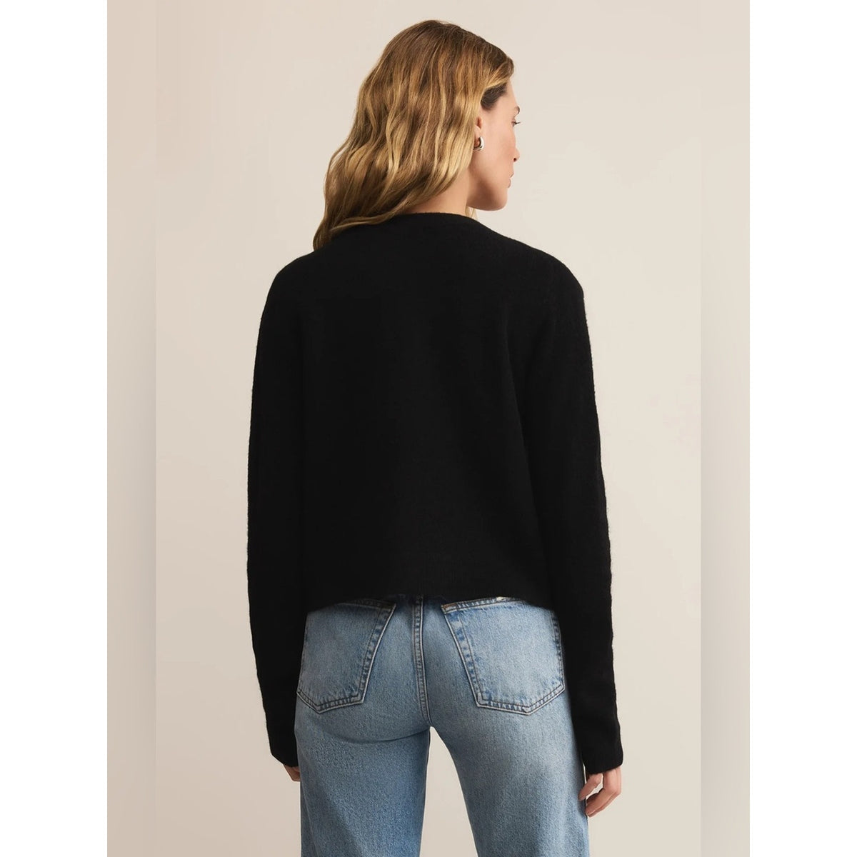 🆕 Z Supply Black Medina Cozy Cardigan NWT SZ MED