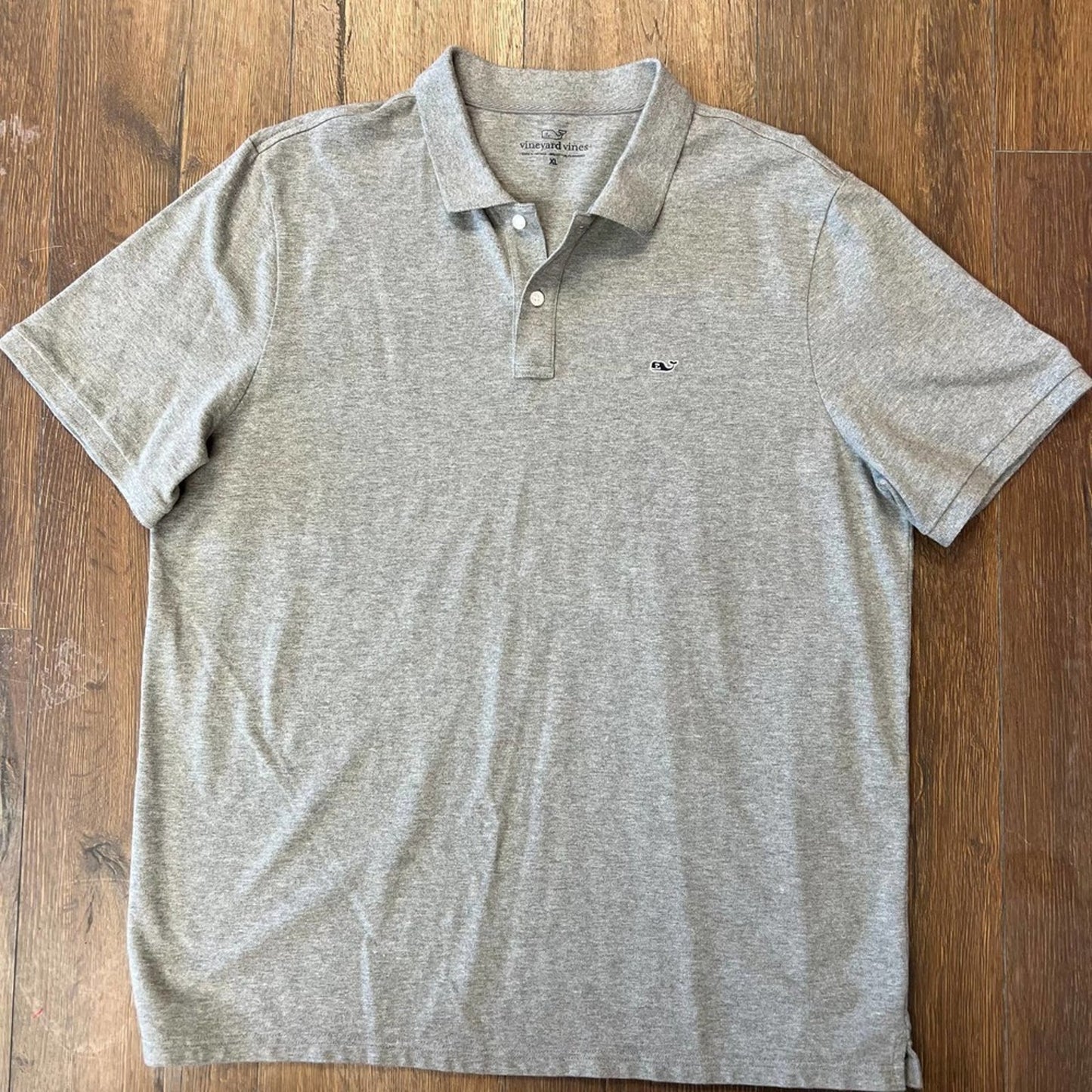 Men's Vineyard Vines Grey Classic Polo SZ XLARGE