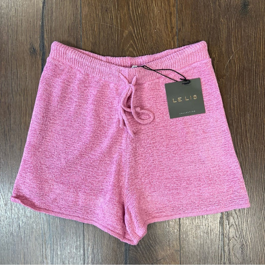 🆕 Le Lis pink sweater shorts SZ XS