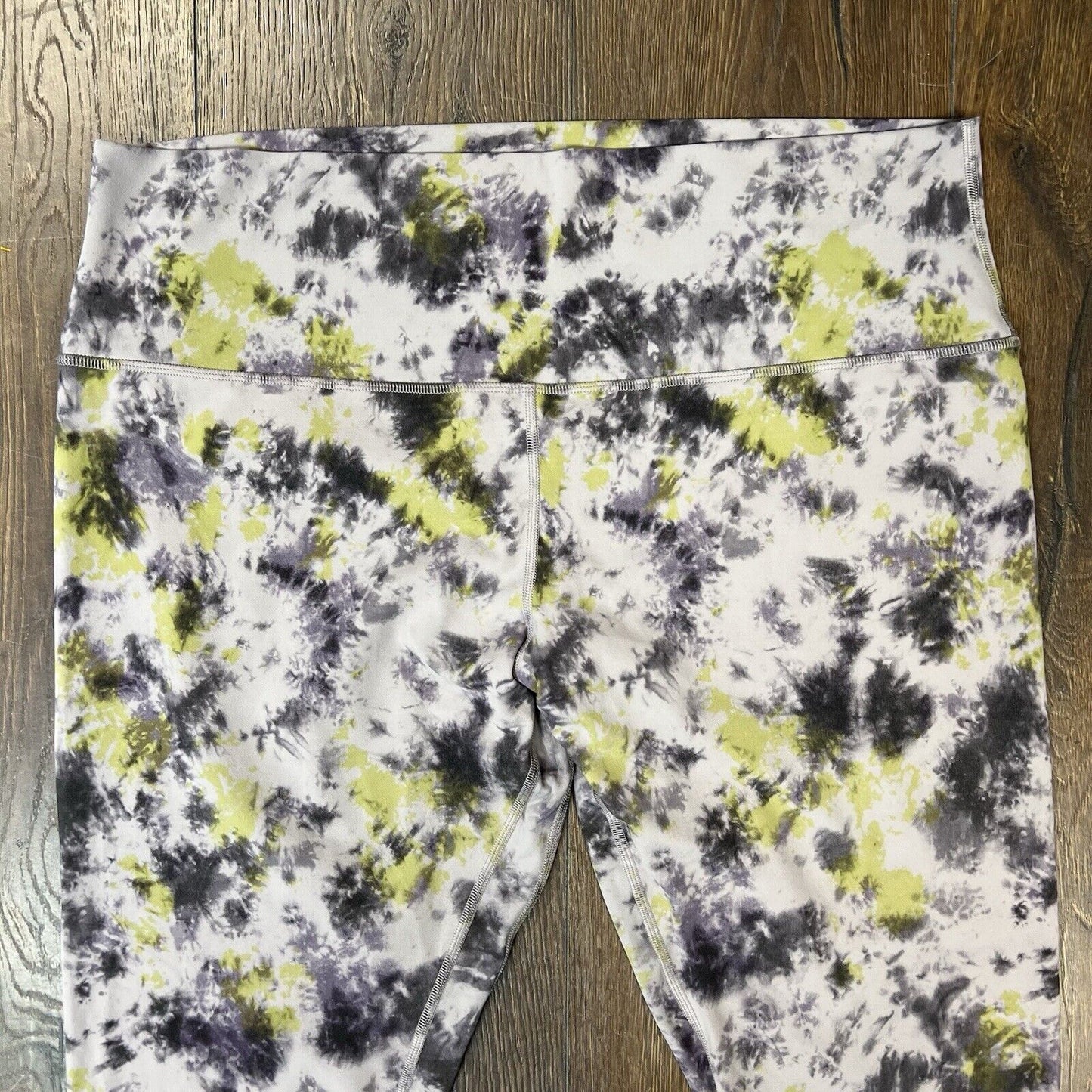 Lululemon Align High-Rise Pant 28" Radial Tie Dye Mauve Grey Multi SZ 18