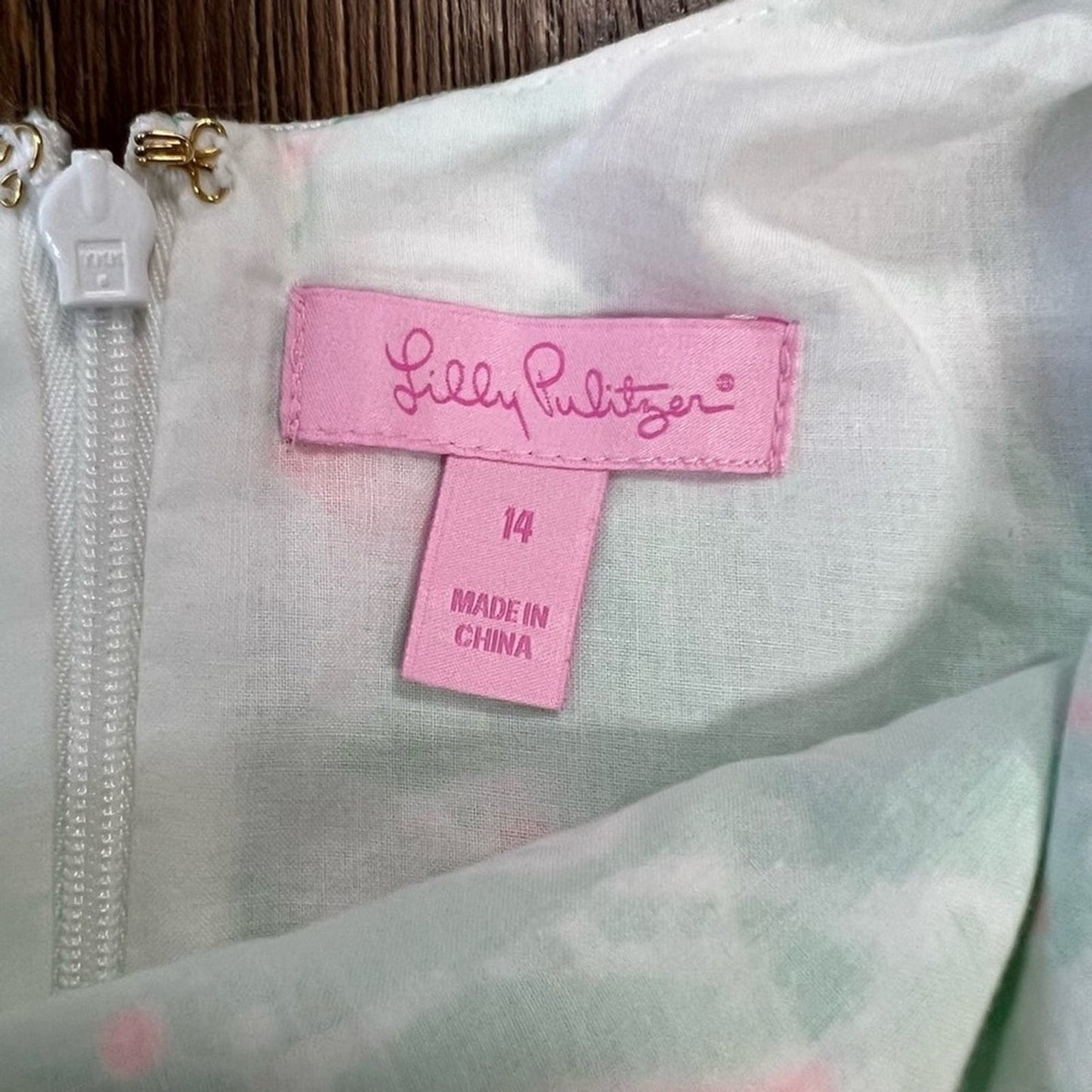 Lilly Pulitzer Janice shift dress in beach bash SZ 14