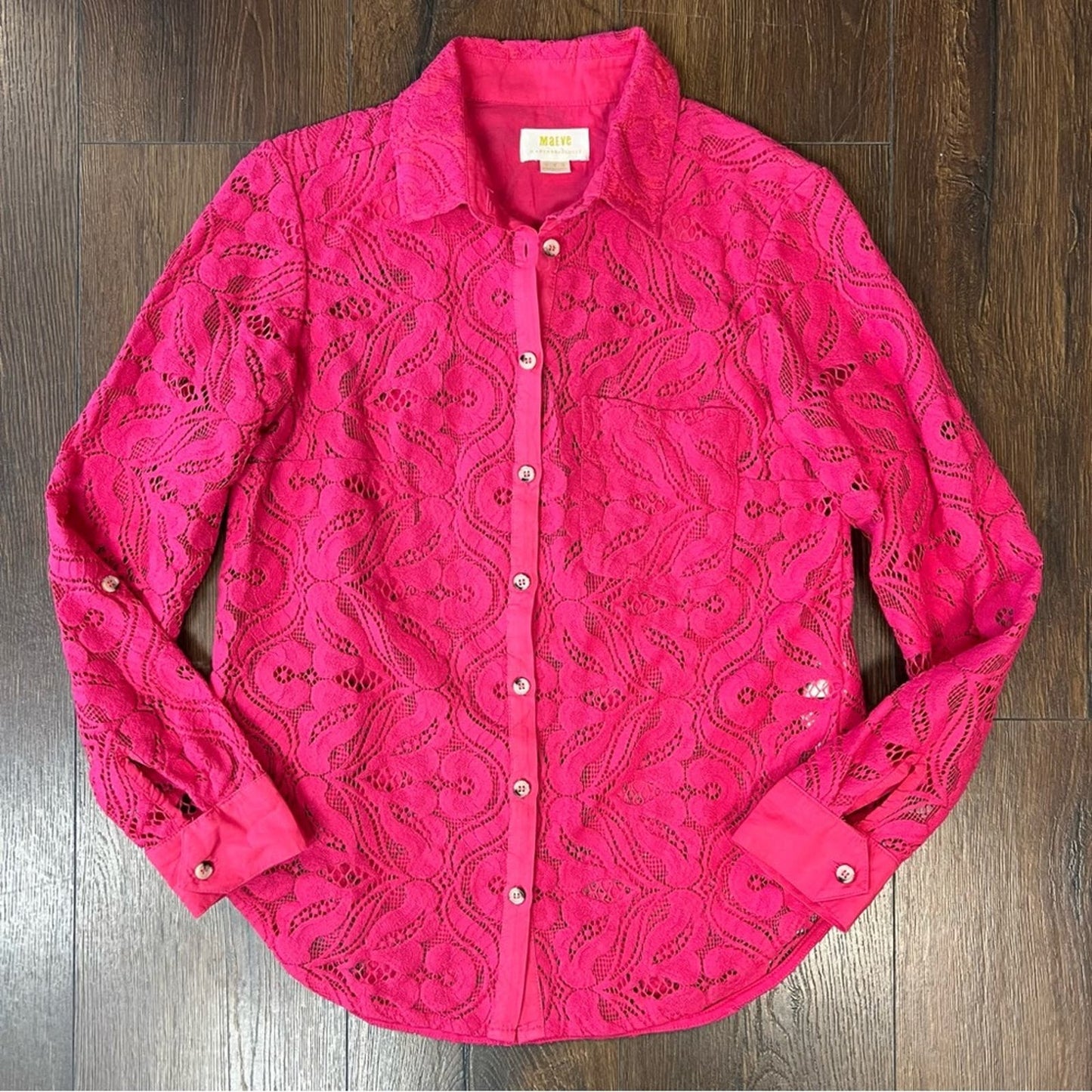 Anthropologie Maeve Slim Pink Button Down
SZ 4