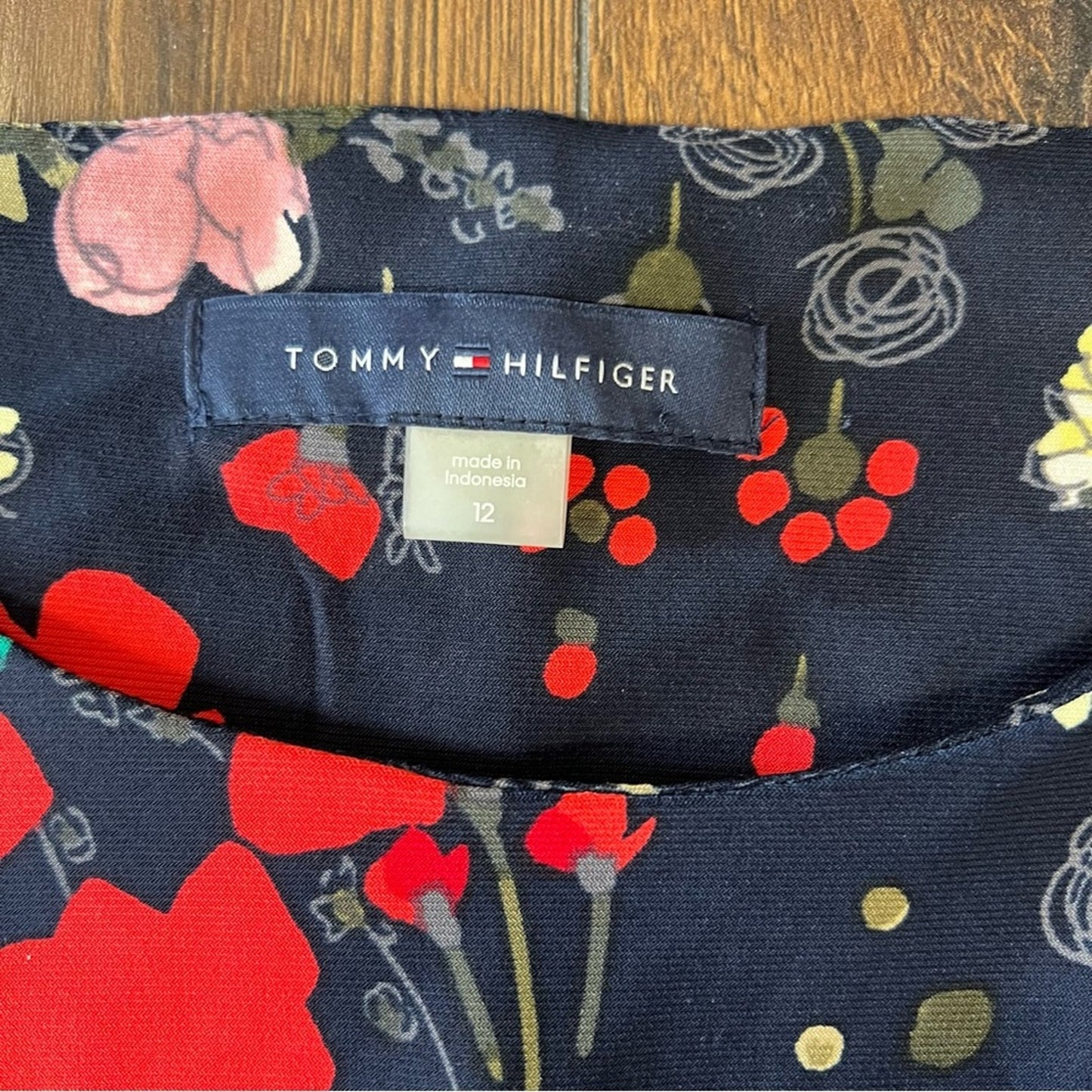 Tommy Hilfiger graphic dress SZ 12