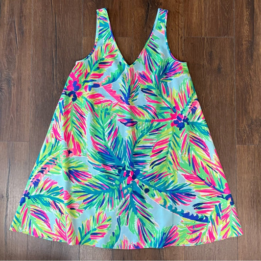 Lilly Pulitzer Anamaria Dress in multi island time SZ SM