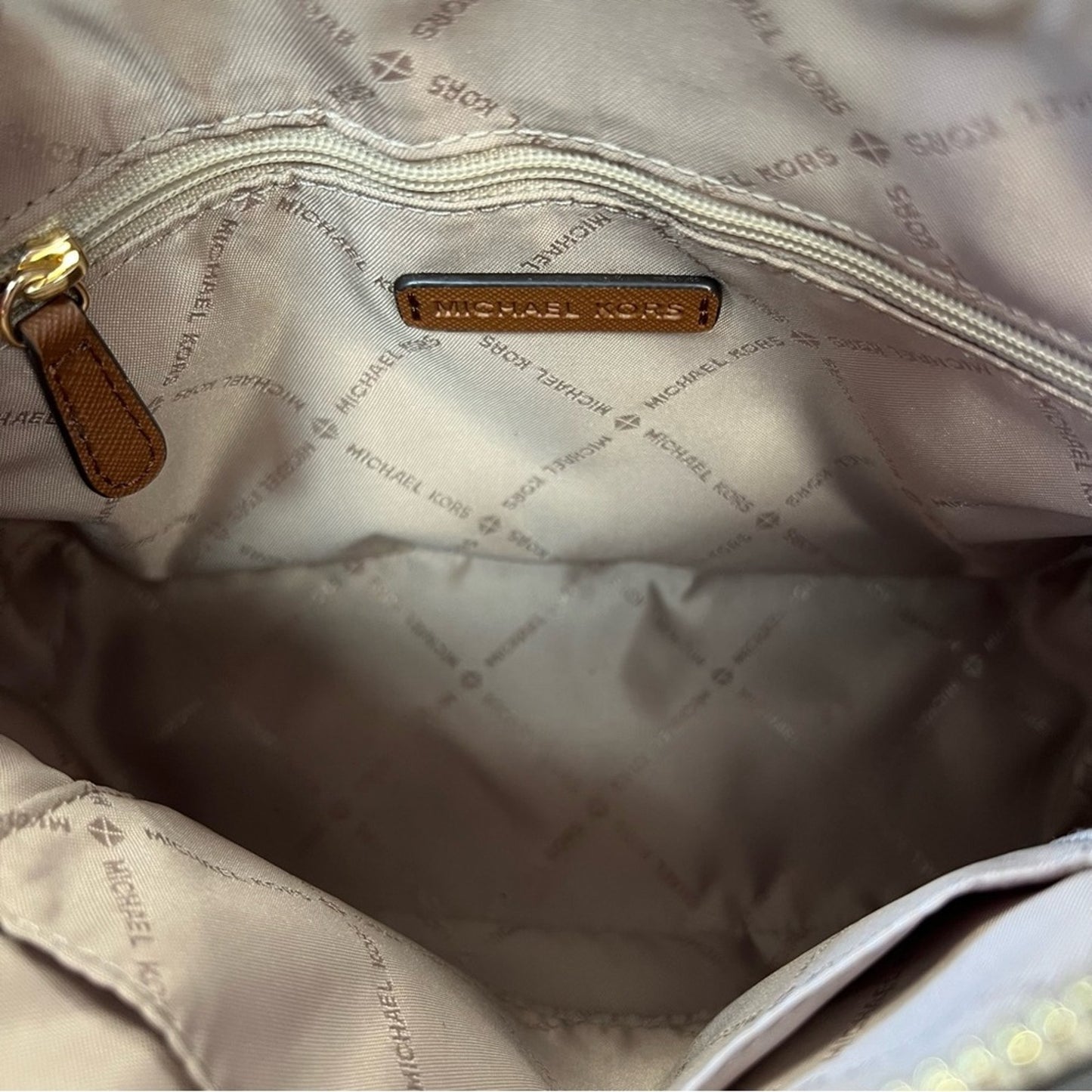 Micheal Kors abbey jet set backpack