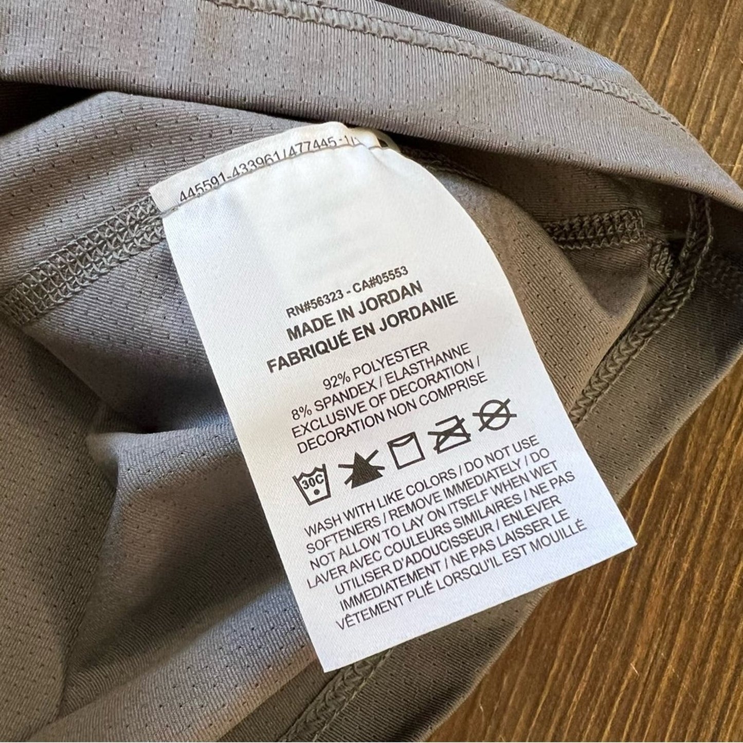 Nike Pro All Over Mesh Tank Gunsmoke/Black SZ SM