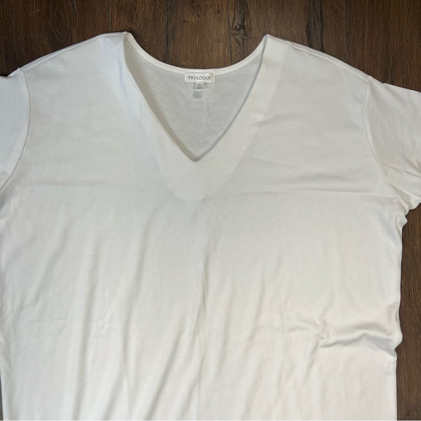 Prologue white midi shirt dress SZ XL