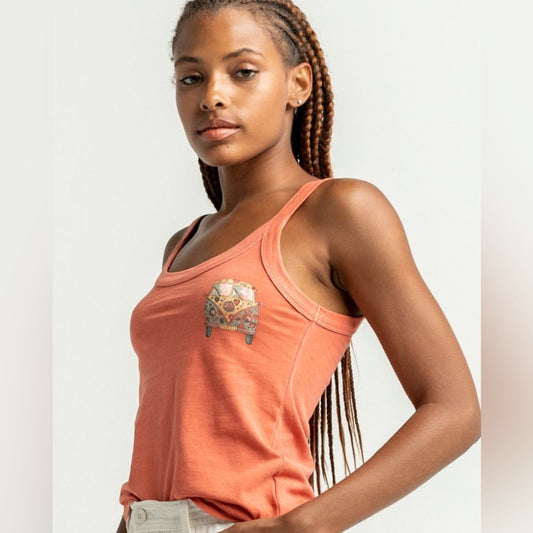 O'NEILL Magic Bus Womens Tank SZ MED