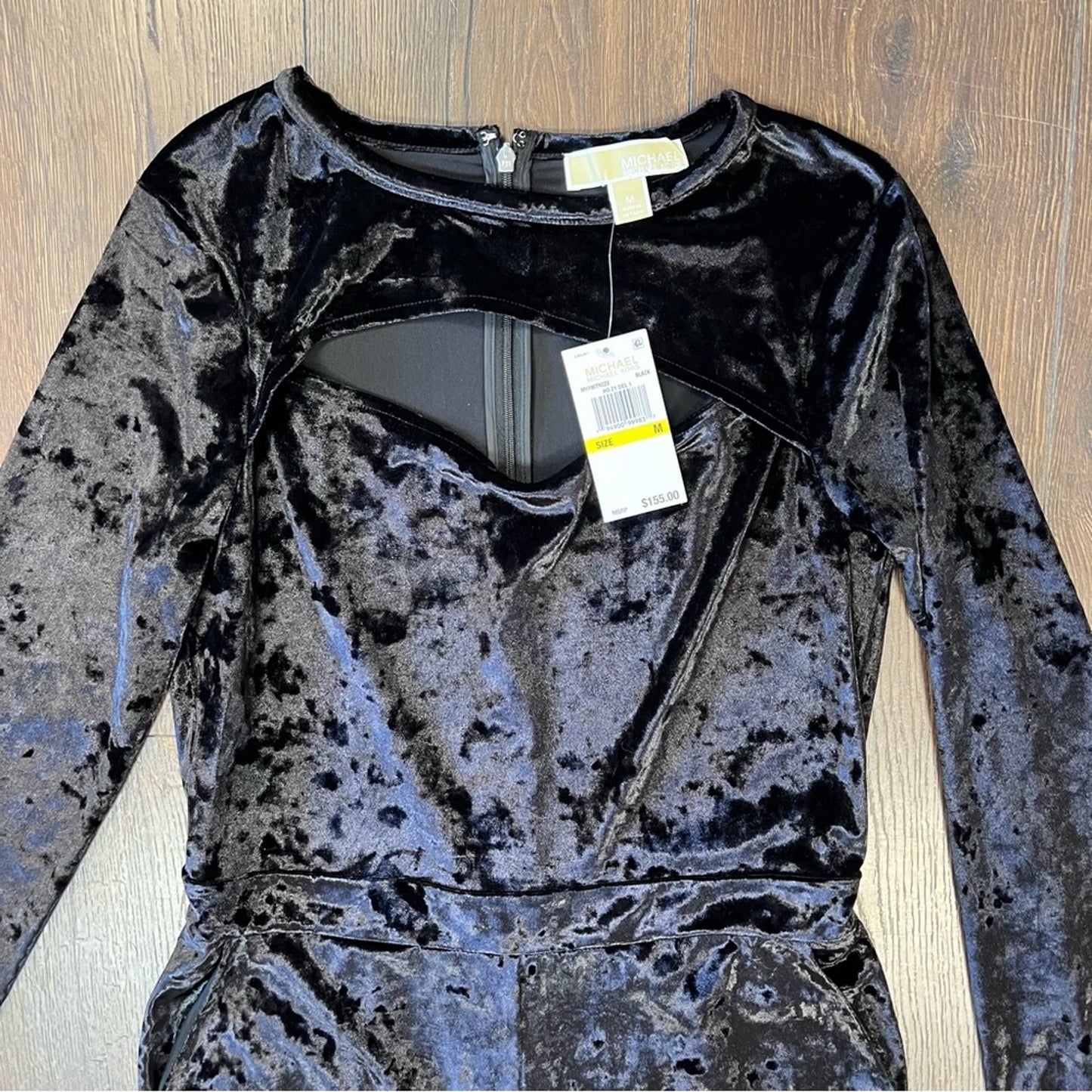 NEW Michael Kors Velvet Jumpsuit SZ MED