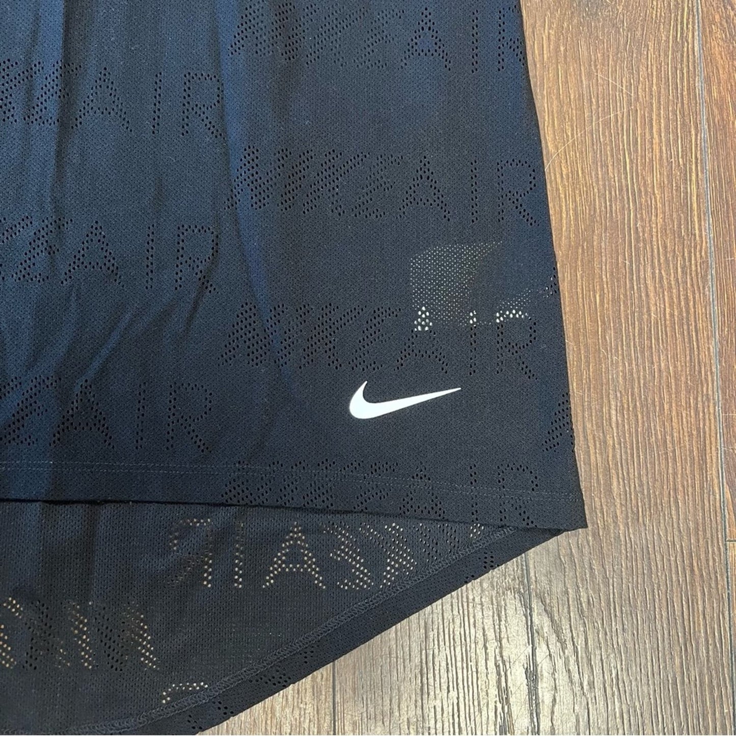 NIKE Air Short Sleeve Running Top SZ SM