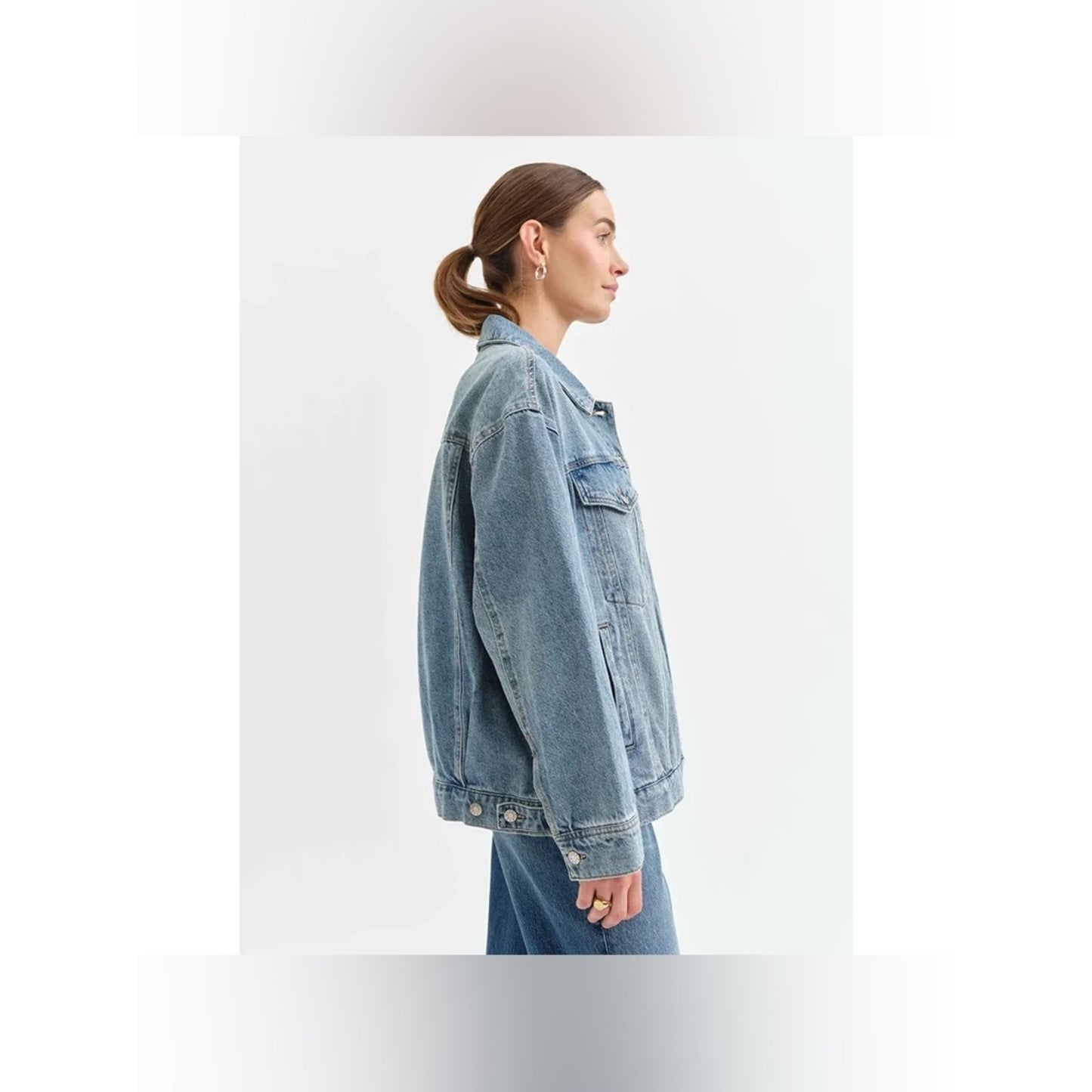 DAZE Daze Denim Beau Boyfriend Jacket - Later SZ LG