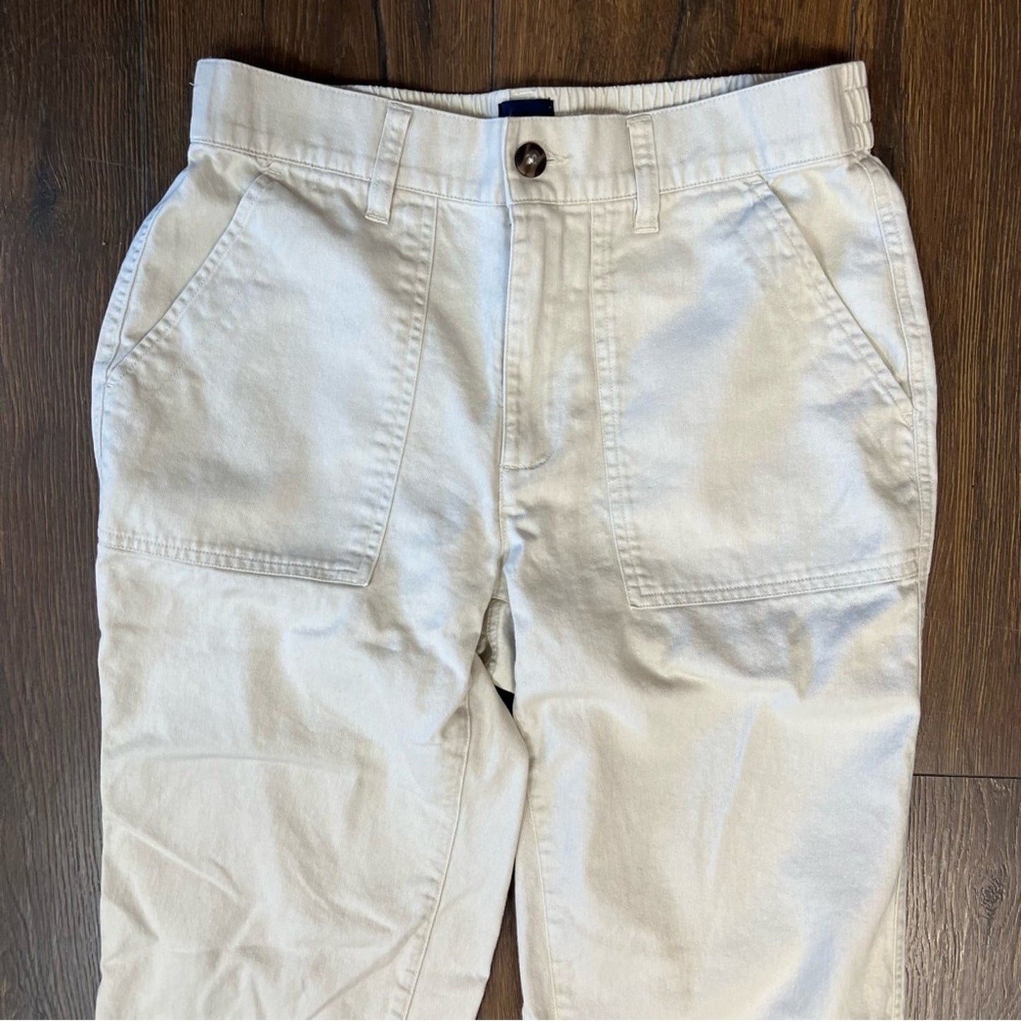 Gap elastic waistband chino joggers SZ SM