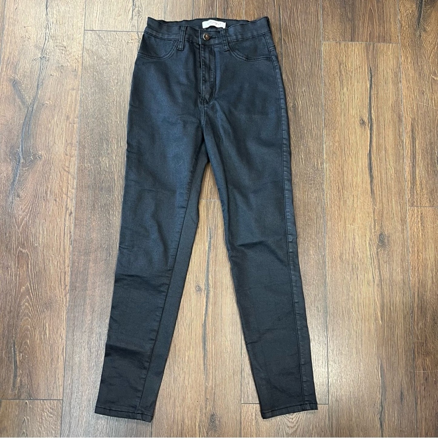 Vibrant MIU black denim, skinny jeans SZ 26/5