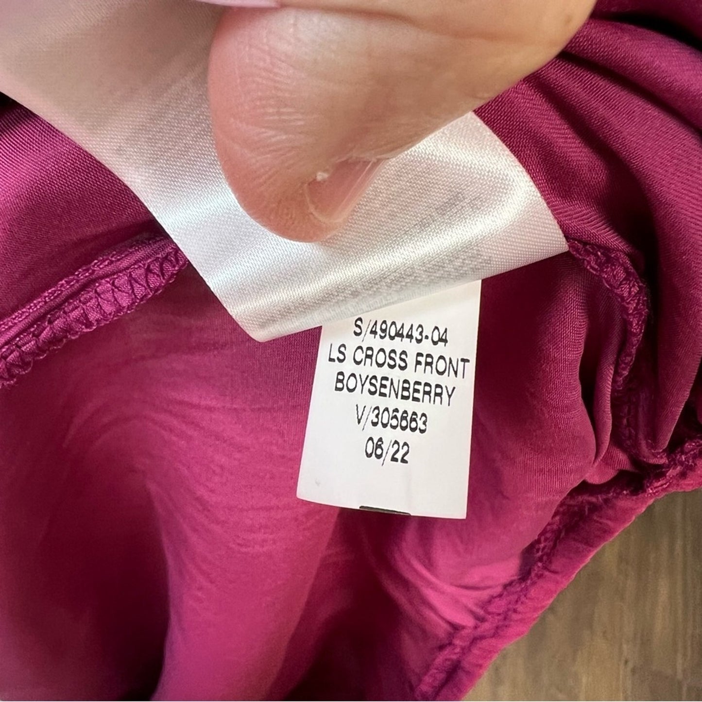NEW Old Navy Cross-Front Satin Blouse SZ LG3