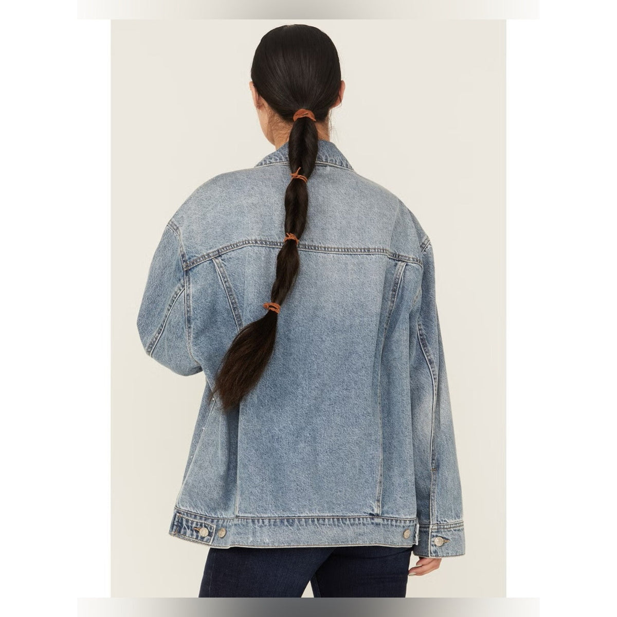 🆕 DAZE Beau Oversized Rhinestone Jacket in Twinkle SZ LG