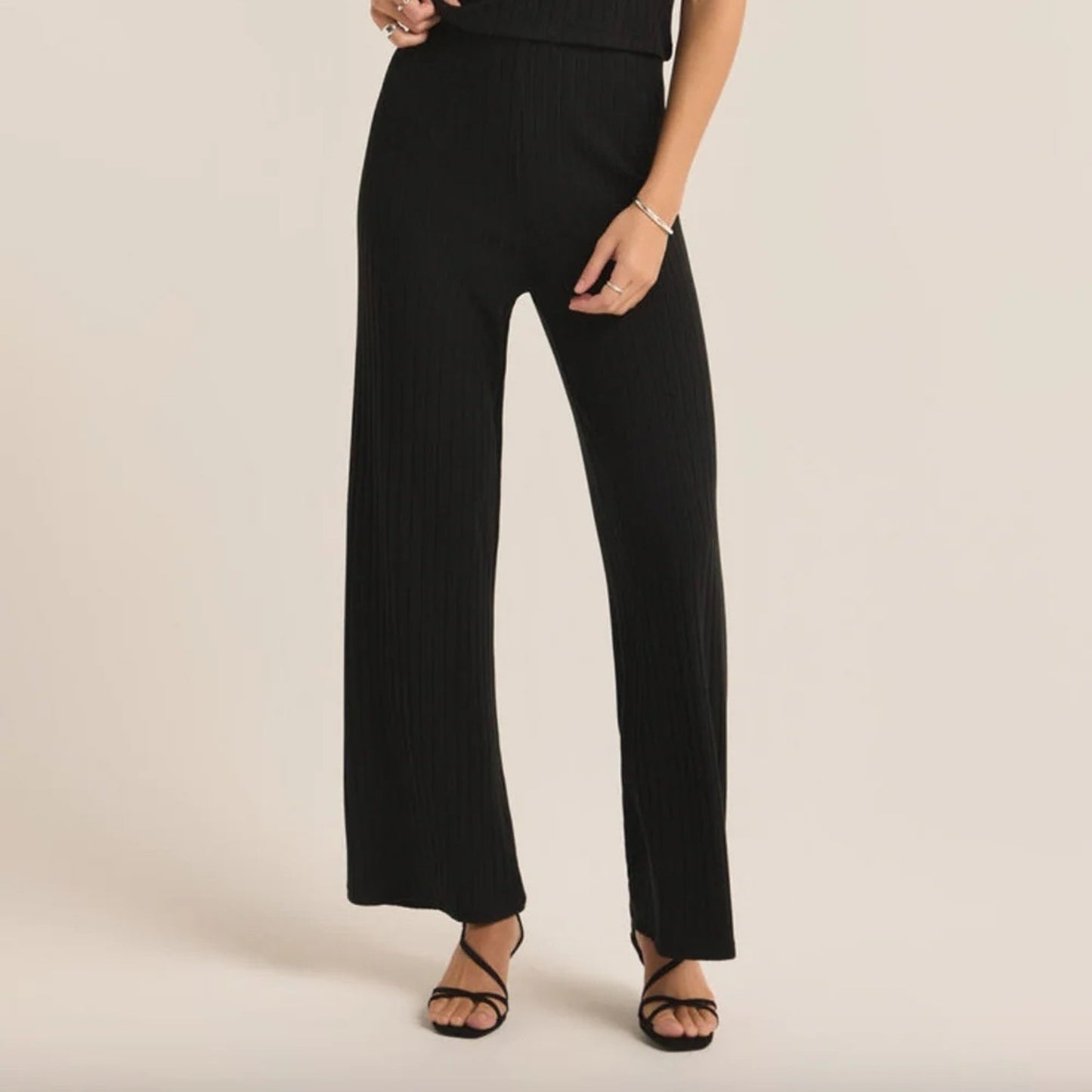New Z Supply Ribbed‎ Wide Leg Pant SZ Med