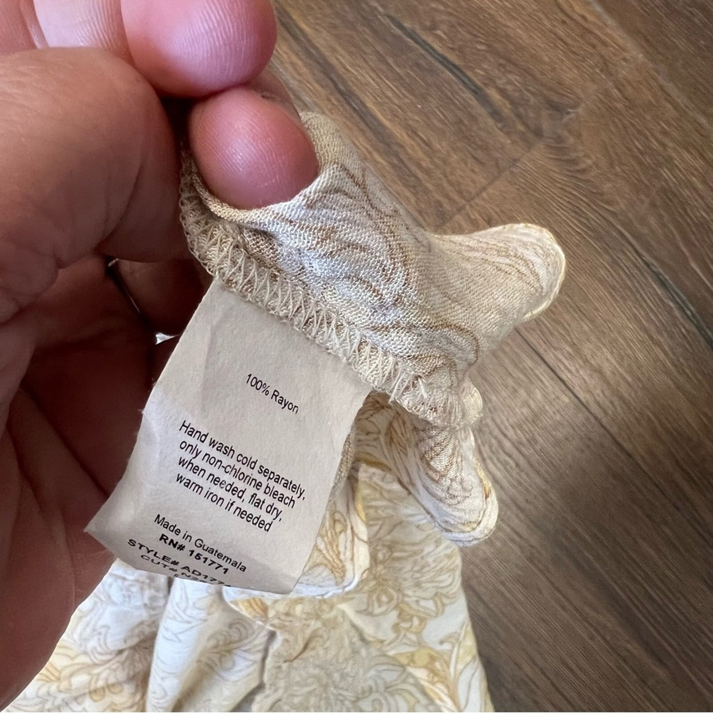 GILLI True Sunny Paisley Print Dress SZ LG