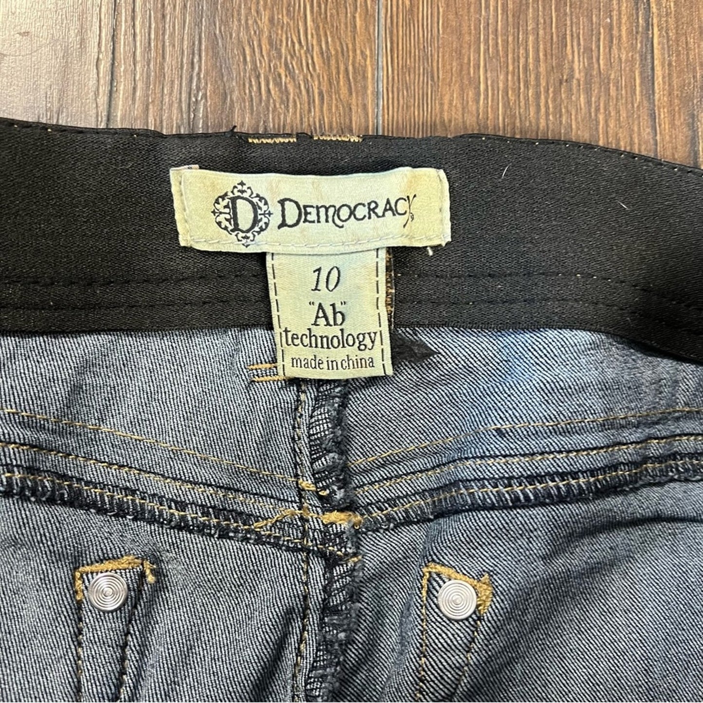 Democracy “AB” technology skinny Jean SZ 10