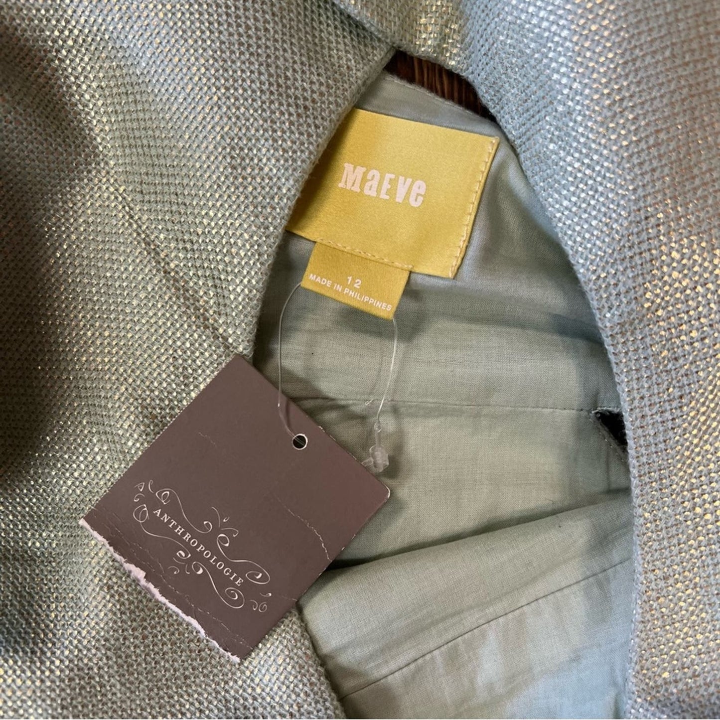🆕 Maeve Shift Cutouts Mentha Dress (Anthropologie) SZ 12