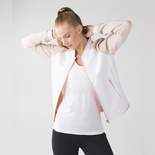 Lululemon Var-City Bomber Jacket SZ 6