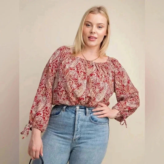 KORI Red Spice Bodysuit SZ MED
