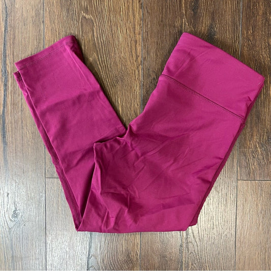 Oalka magenta, cropped leggings SZ MED